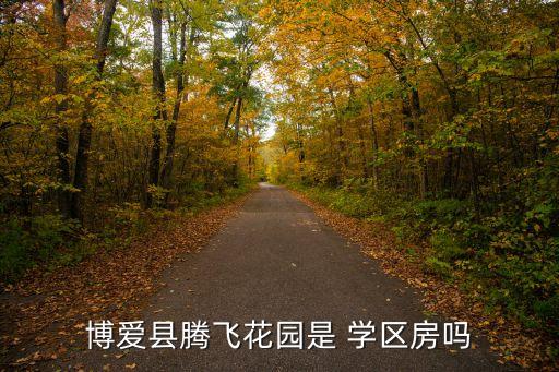 博爱县腾飞花园是 学区房吗
