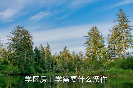 学区房上学需要什么条件