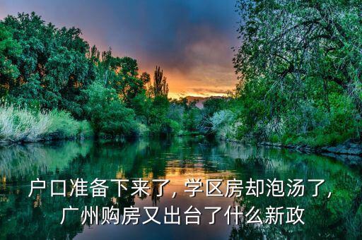 广州学区房是哪里的政策,广州金域蓝湾学区是哪里