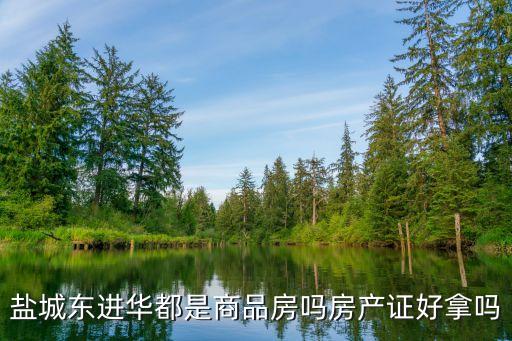 盐城东进华都是商品房吗房产证好拿吗