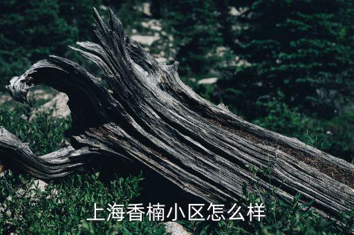 上海香楠小区怎么样