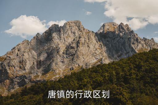 唐镇的行政区划
