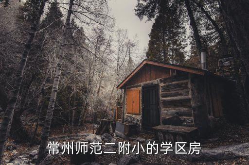 常州师范二附小的学区房