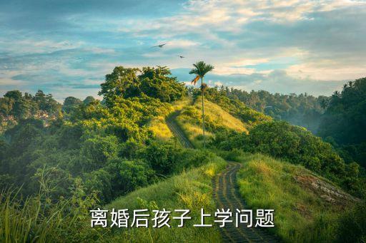 离婚后孩子上学问题