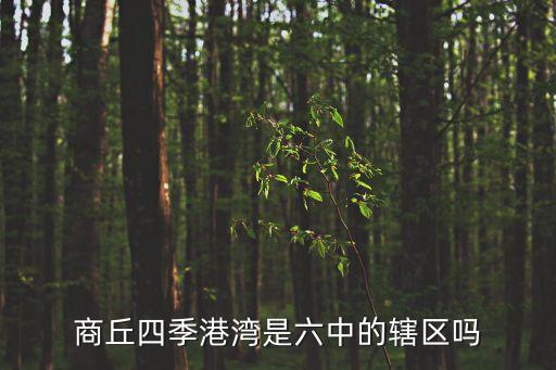 商丘什么时候划分学区房，商丘四季港湾是六中的辖区吗