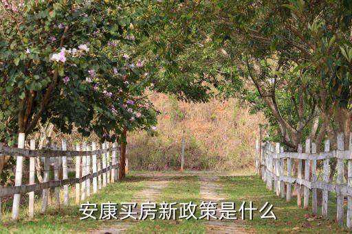  安康买房新政策是什么