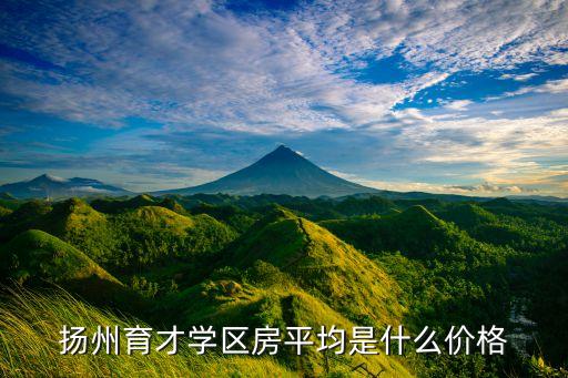 扬州育才学区房平均是什么价格