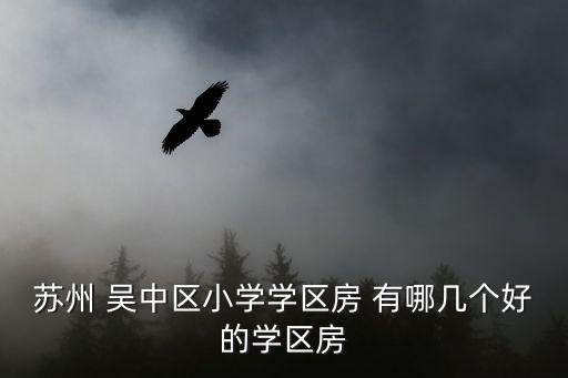 苏州 吴中区小学学区房 有哪几个好的学区房