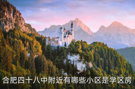 合肥哪个区有学区房，合肥的滨湖区有哪些学区房