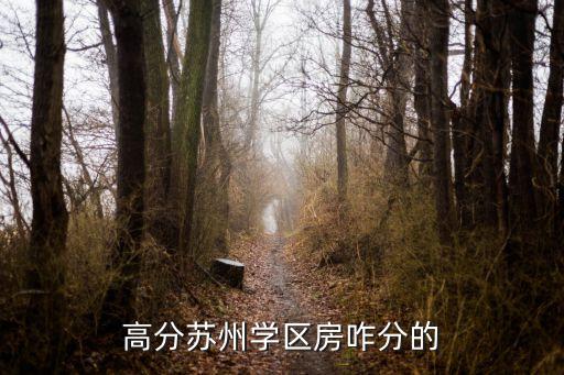 苏州胥江新村什么学区房好，苏州园区有哪些学区房