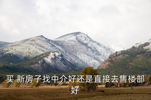 买新房从哪里看房