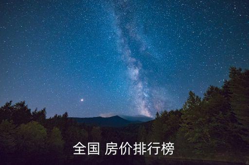 全国 房价排行榜