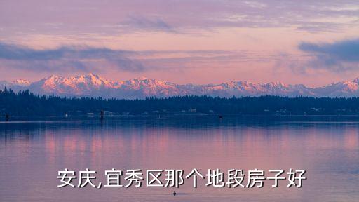  安庆,宜秀区那个地段房子好