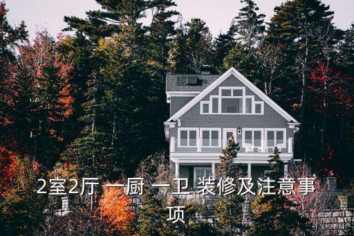 2室2厅 一厨 一卫 装修及注意事项