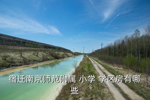 宿迁南京师范附属 小学 学区房有哪些