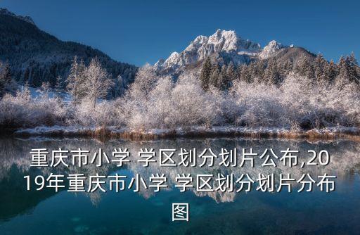 重庆市小学 学区划分划片公布,2019年重庆市小学 学区划分划片分布图
