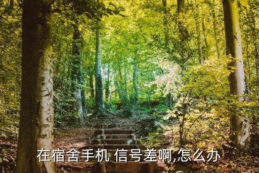 在宿舍手机 信号差啊,怎么办
