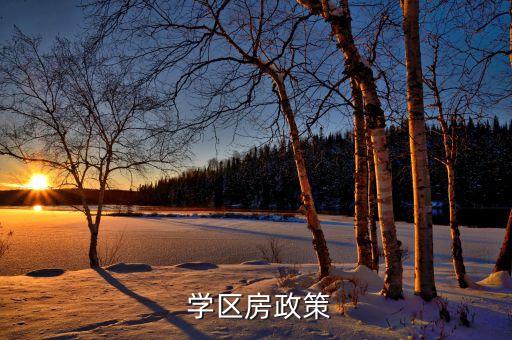  学区房政策