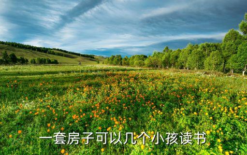 一套房子可以几个小孩读书