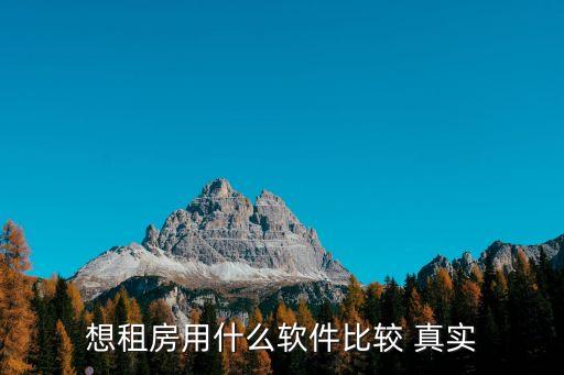 哪个app的房源真实,哪个房源软件比较真实