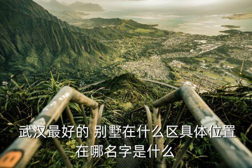 武汉别墅房源