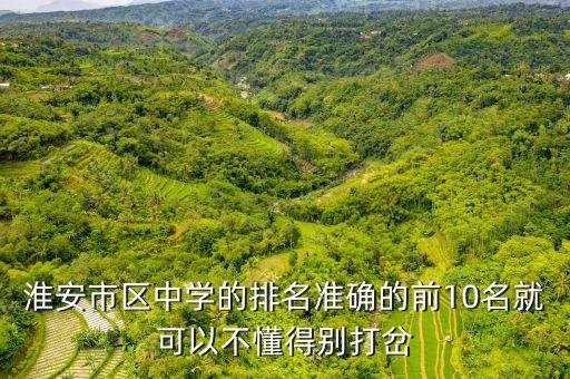 淮安市区中学的排名准确的前10名就可以不懂得别打岔