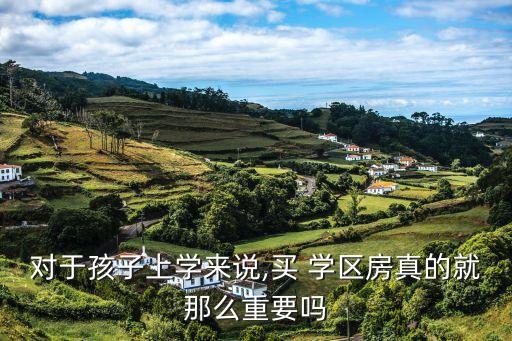 家长为什么要买学区房,为什么要买学区房的原因