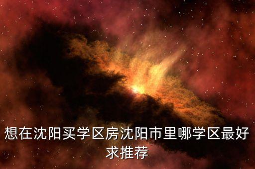 沈阳朝霞小学学区房有哪些，我想在沈阳市买一个学区房不知道哪一个比较合适