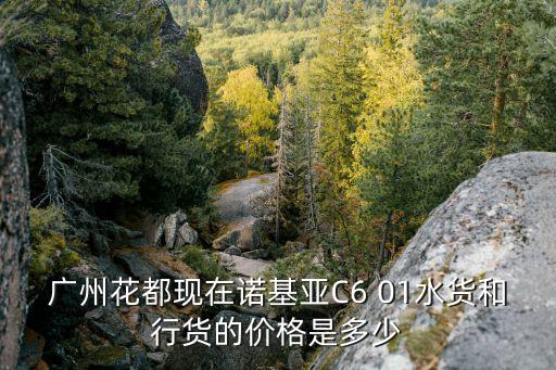 广州花都现在诺基亚C6 01水货和行货的价格是多少