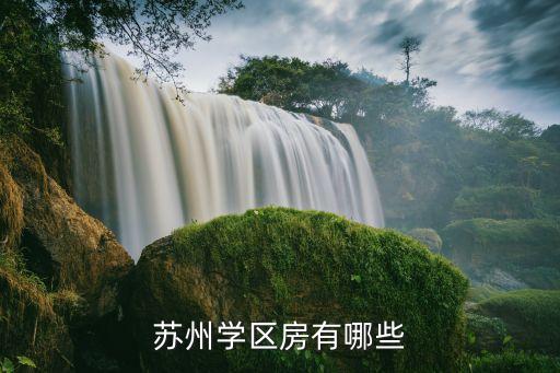 苏州学区房有哪些