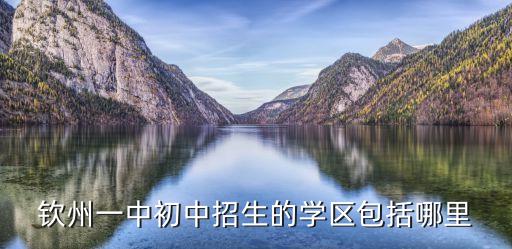 钦州学区房有哪些，钦州子材西大街是不是一中学区