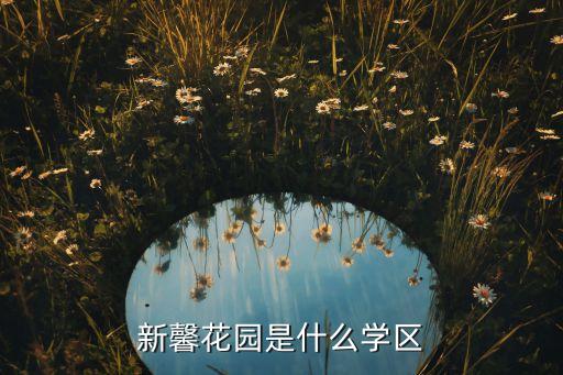 新馨花园是什么学区