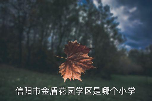信阳金盾花园是哪个学区房，怎么辨别学区房