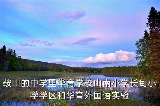鞍山的中学里华育学校山南小学长甸小学学区和华育外国语实验