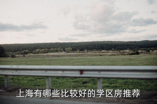 上海有哪些比较好的学区房推荐