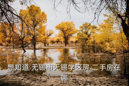 想知道 无锡市无锡学区房 二手房在哪