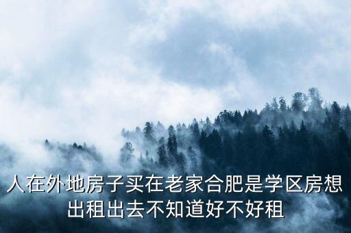 绿湖哪个学区房好租，又到一年开学季学区房在哪里求推荐