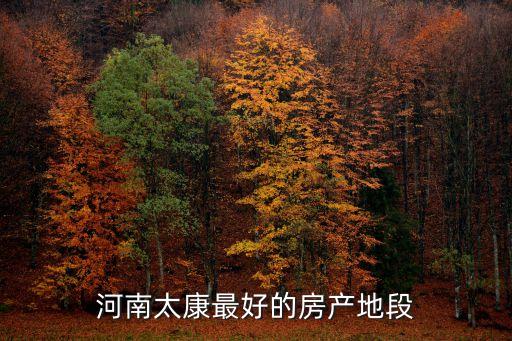 河南太康最好的房产地段