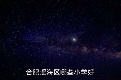 合肥瑶海区哪些小学好