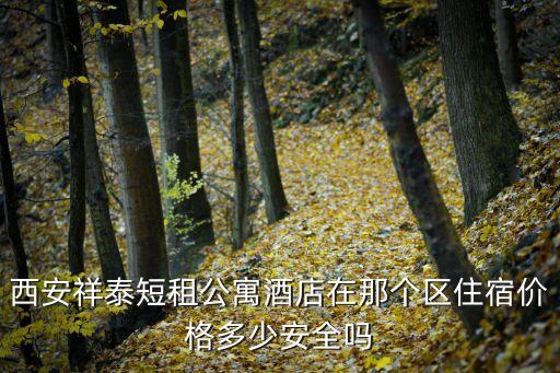 祥泰公寓是哪个区的学区房，西安祥泰短租公寓酒店在那个区住宿价格多少安全吗