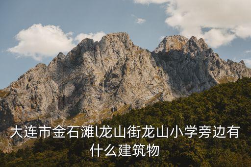 大连市金石滩l龙山街龙山小学旁边有什么建筑物