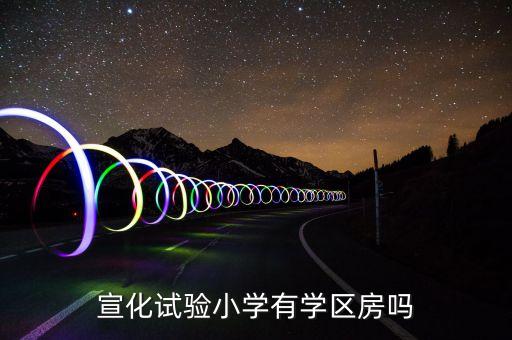 宣化试验小学有学区房吗