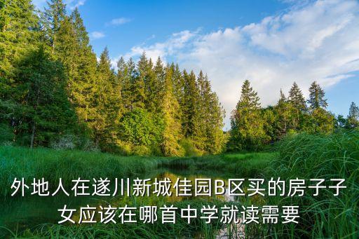江西遂川哪个楼盘好学区房，江西遂川中学附近的楼盘房价是多少