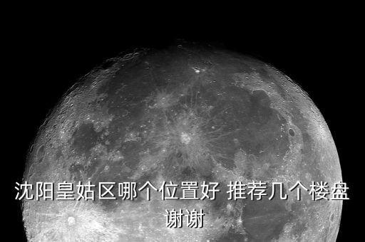 沈阳皇姑区哪个位置好 推荐几个楼盘 谢谢