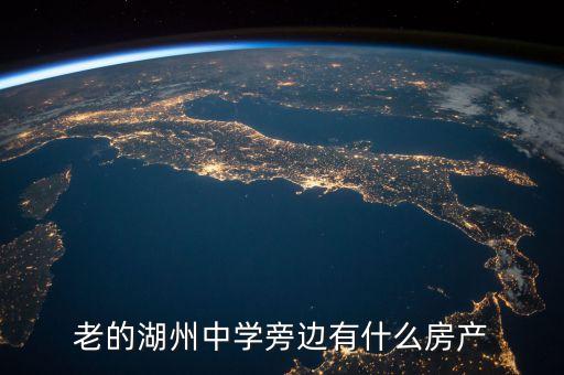 老的湖州中学旁边有什么房产