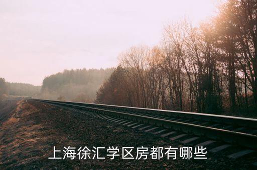 上海徐汇学区房都有哪些