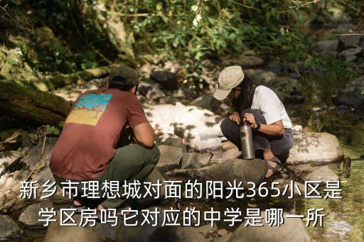新乡市理想城对面的阳光365小区是学区房吗它对应的中学是哪一所