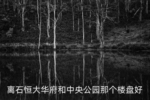 离石恒大华府和中央公园那个楼盘好