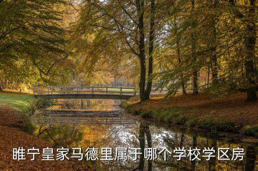 睢宁皇家马德里属于哪个学校学区房