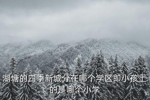湖塘小区推荐哪个学区房，常州湖塘天润国际花园的中学校区是哪个